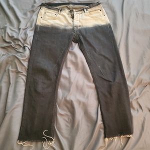 Rick Owens cropped jeans sz 30